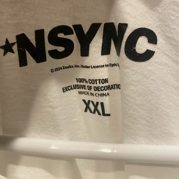 *NSYNC Licensed Women’s Soft Short Sleeve Tee shirt. - Picture 2 of 8